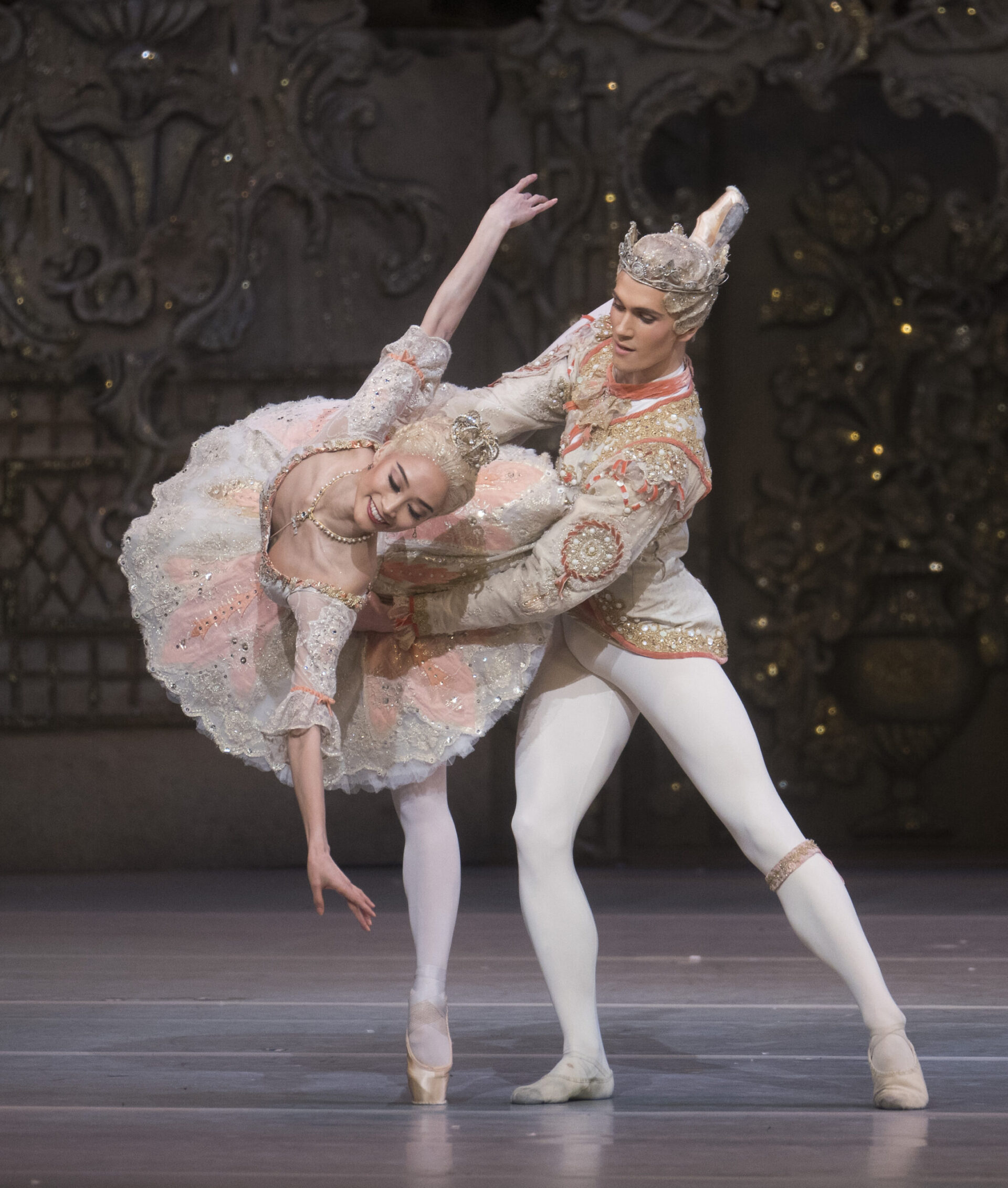 'The Nutcracker performed by the Royal Ballet at the Royal Opera House, London, UK